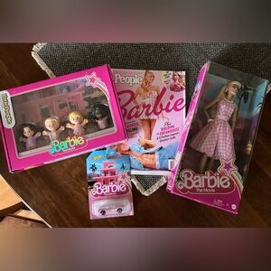 Barbie the Movie Toy and Magazine Bundle